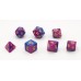 Dobbelstenen Roze/Blauw7 set Brick