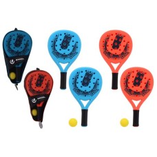 Padelracket-set 2 rackets,bal,hoes 2kl.