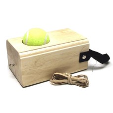 Tennistrainer-wood large natural 1.2 kg