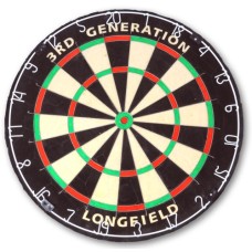 Dartboard 3rd.generation Bristle Longfield