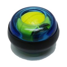 Rollerball gyroscoop with LED for muscles