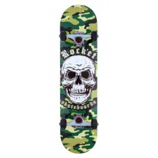 Skateboard Combat Skull 7.75 inch Rocket