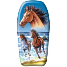 Bodyboard 82 cm with horse print