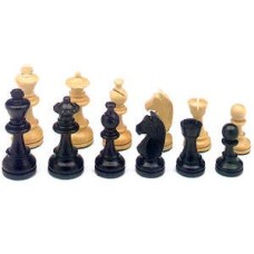 Chessmen Staunton 5 Boxw./Black 87mm.W+F
* delivery time unknown *