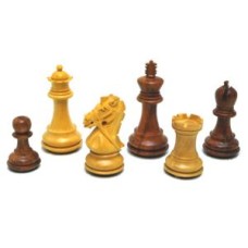 Chess pieces wood