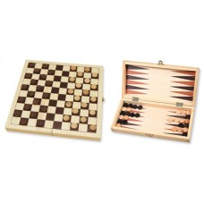 Draughts-/Backgammon.foldingcass.29cm.printed