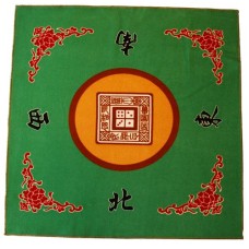 Mah-Yong cloth woven 80 x 80 cm.
