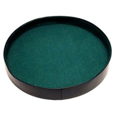 Dice-tray round 26 cm.black vinyl/green felt
* Expected week 23 *