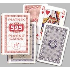 Playing cards Bridge 595 linen Piatnik VE.12