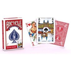 Speelkaarten Riderback Dutch faces Red - VE6 Speelkaarten Riderback Dutch faces Red - VE6