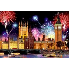 Wooden puzzle London by Night L 300